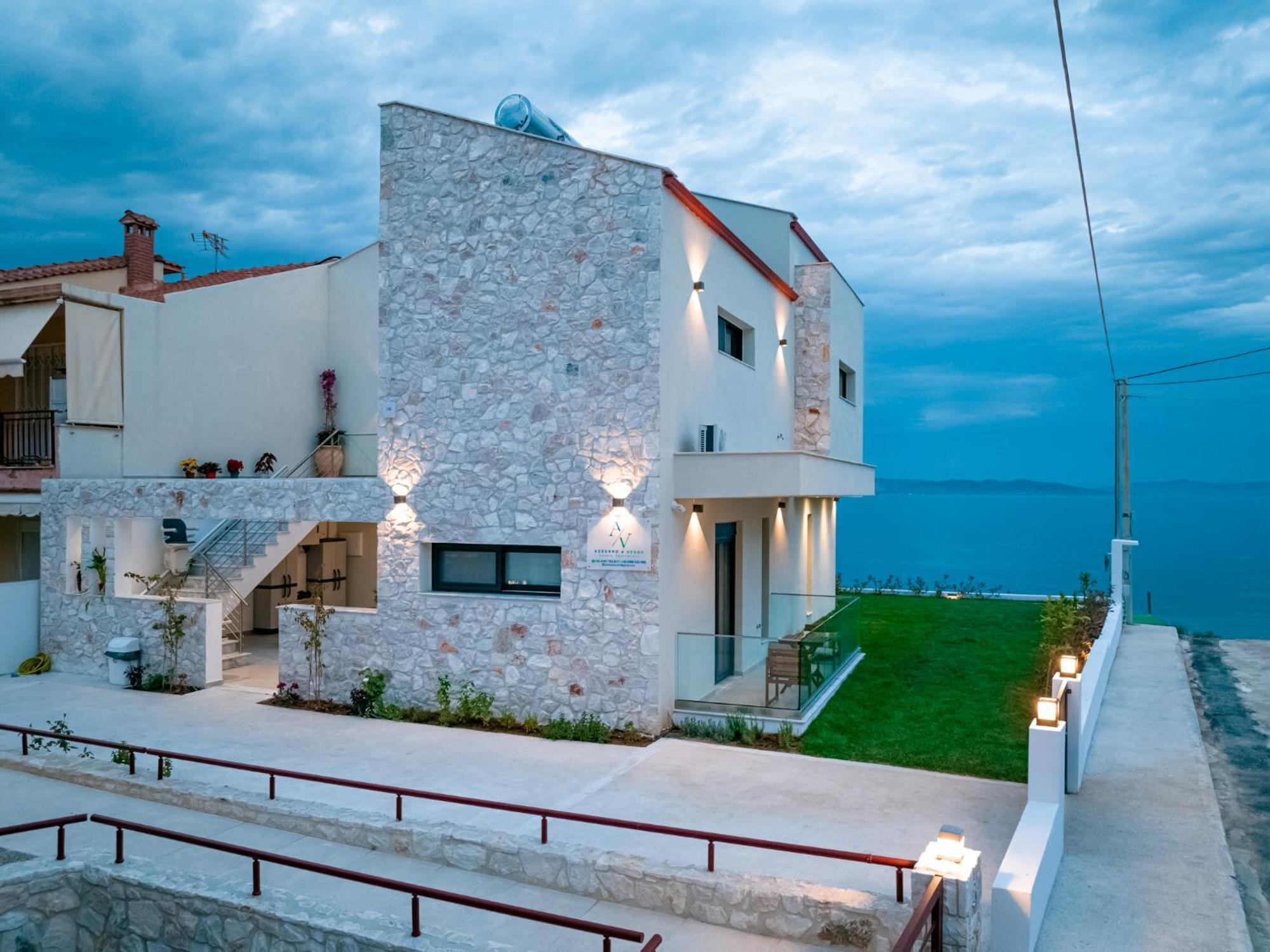 Azzurro E Verde By Rentalspro - Nea Potidaia Halkidiki Néa Potídea Kültér fotó