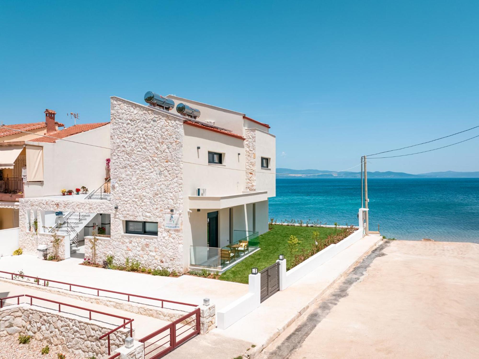 Azzurro E Verde By Rentalspro - Nea Potidaia Halkidiki Néa Potídea Kültér fotó