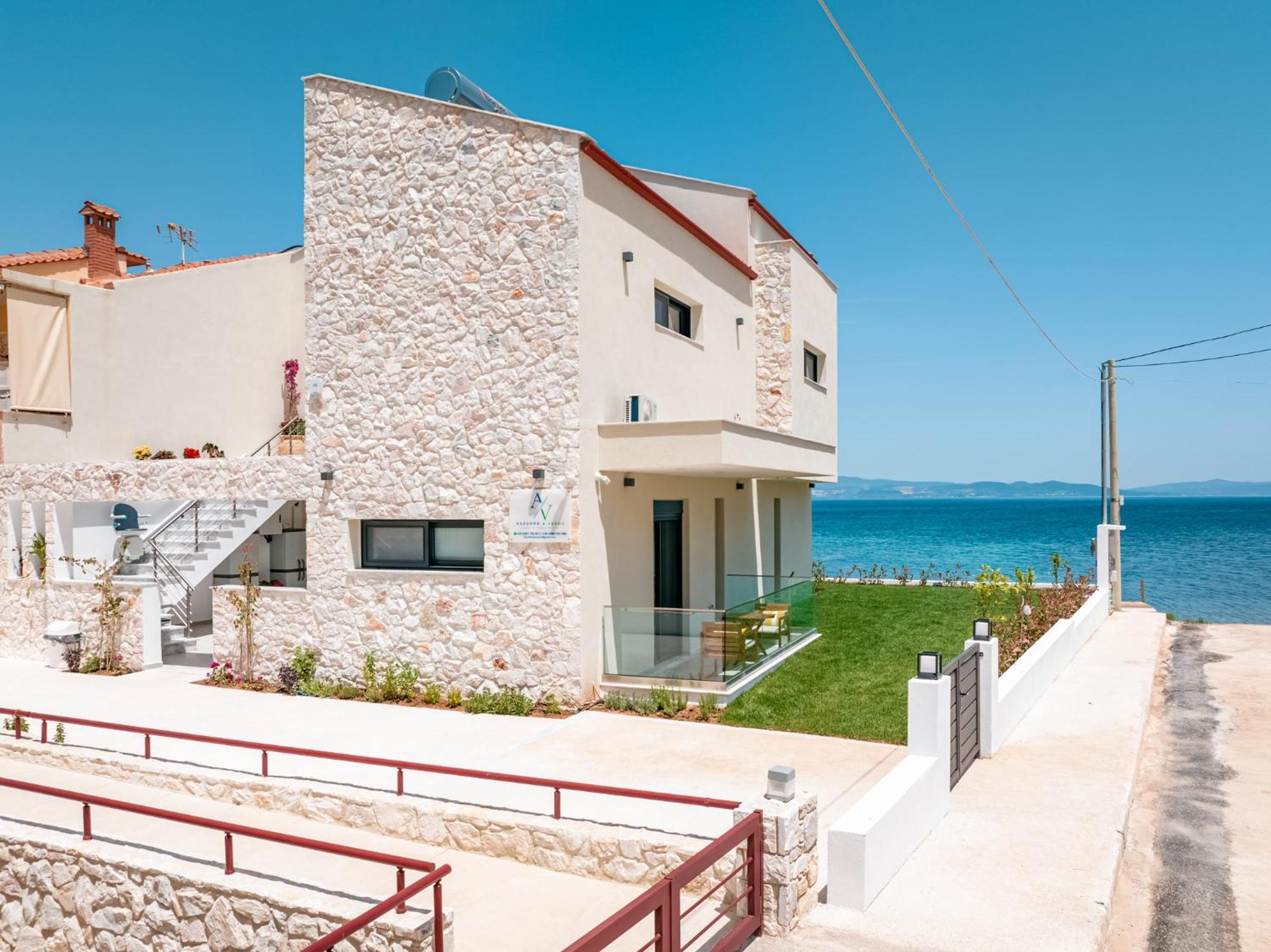 Azzurro E Verde By Rentalspro - Nea Potidaia Halkidiki Néa Potídea Kültér fotó